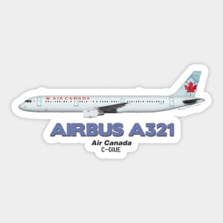 Airbus A321 - Air Canada Sticker